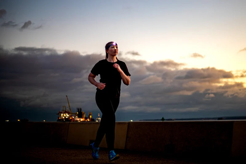 NightSearcher RunSafe – 500 Lumen Lightweight Running Head Torch
