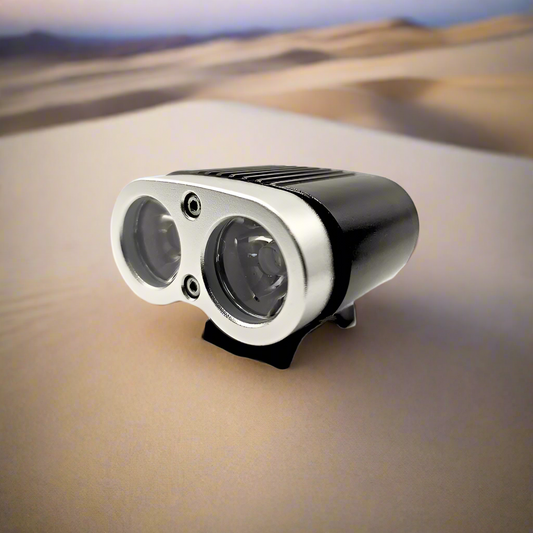 Orienteering Light Set – 2200 Lumen Head Torch + 5 Mounting Accessories