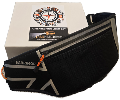 Orienteering Light Kit – 2200 Lumen Head Torch + 5 Mounting Accessories