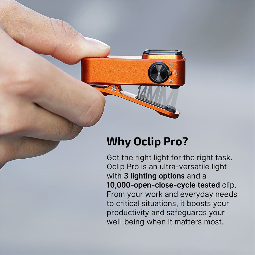 Olight Oclip Pro - 500 Lumen Clip Light