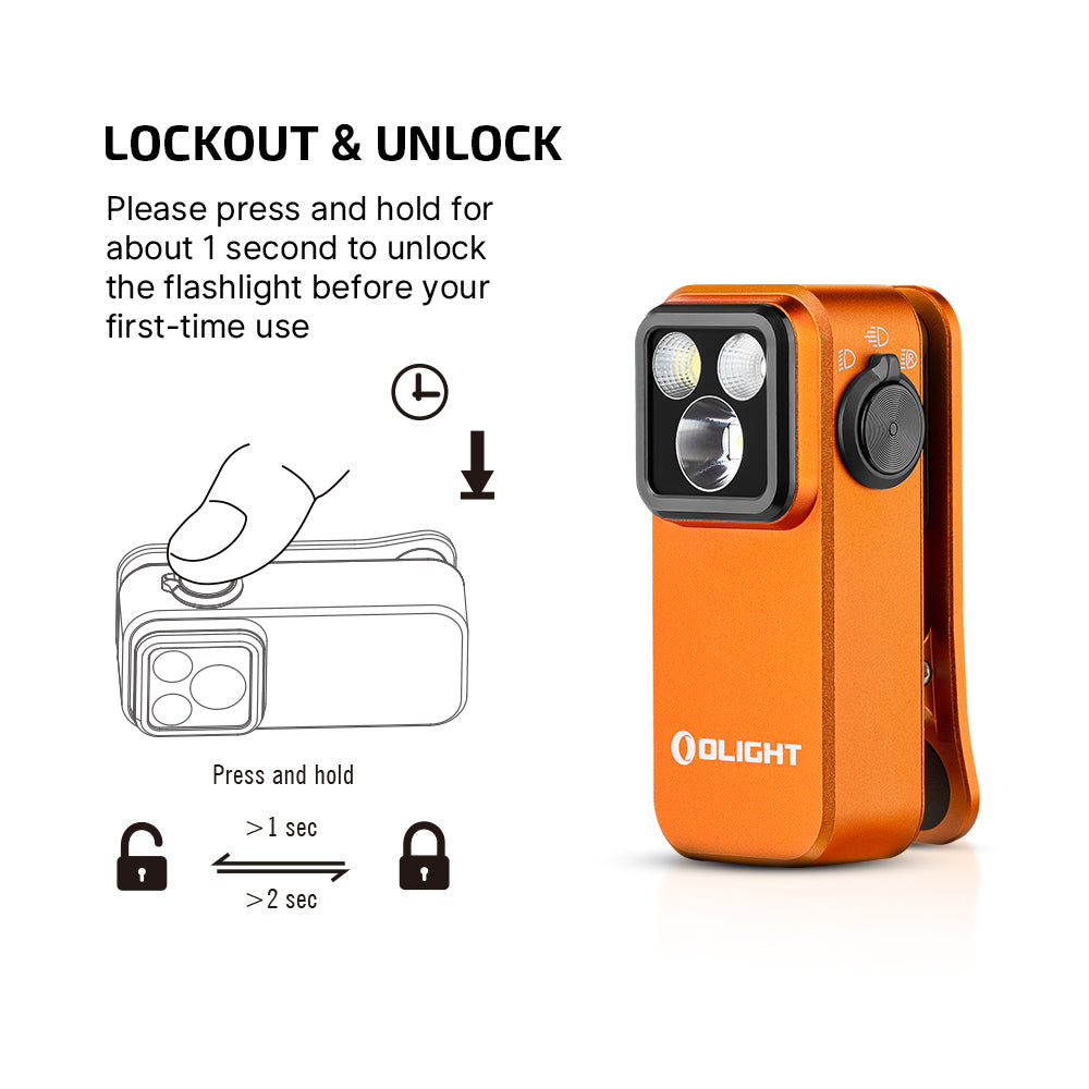 Olight Oclip Pro - 500 Lumen Clip Light