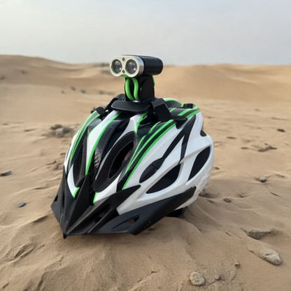 Orienteering Light Set – 2200 Lumen Head Torch + 5 Mounting Accessories