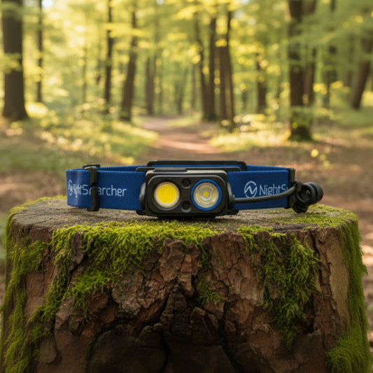 NightSearcher LightWave 1000R - 1000 Lumen Head Torch