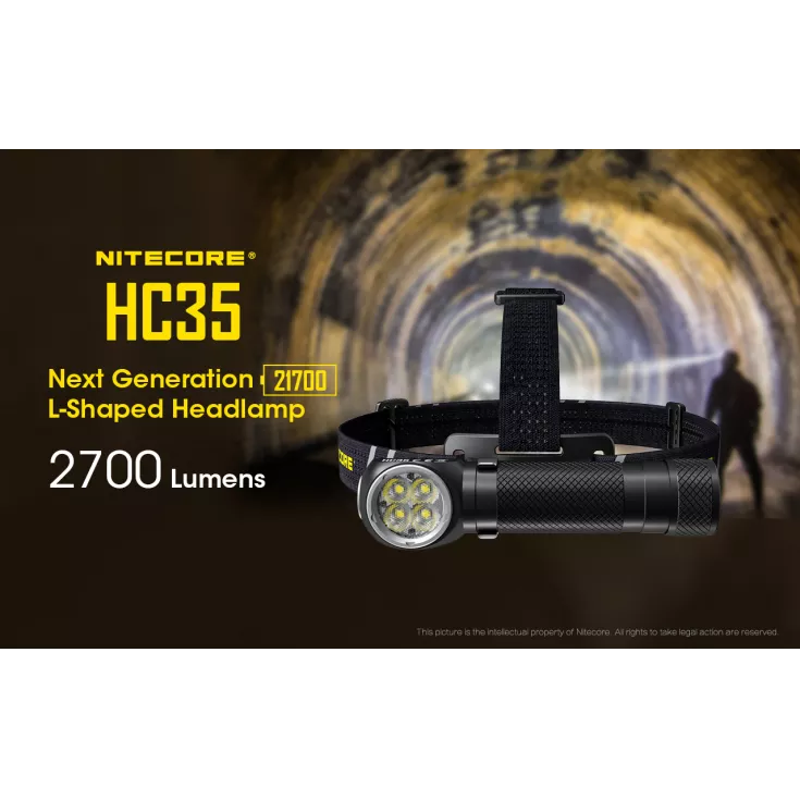 Nitecore HC35 - 2700 lumen Head Torch