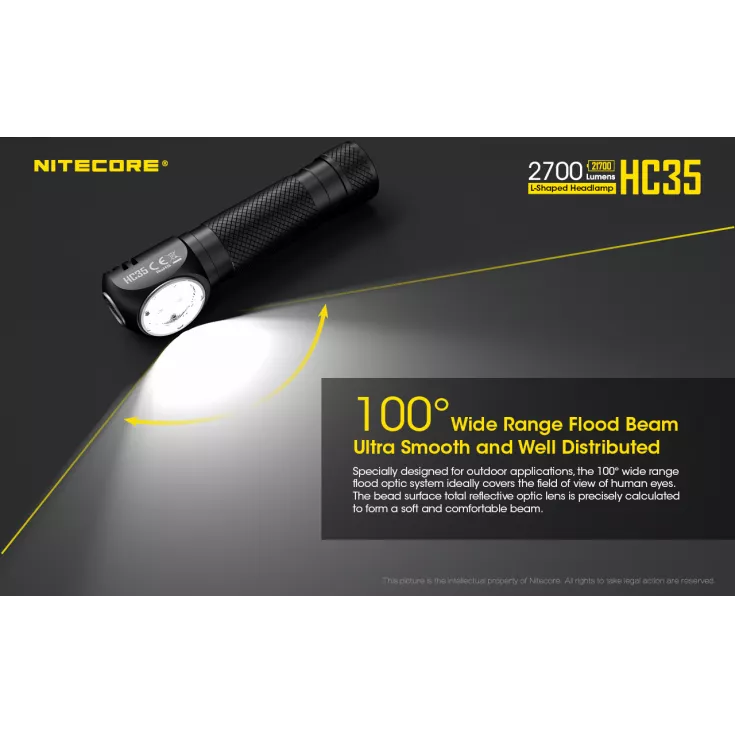 Nitecore HC35 - 2700 lumen Head Torch
