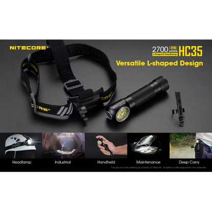 Nitecore HC35 - 2700 lumen Head Torch
