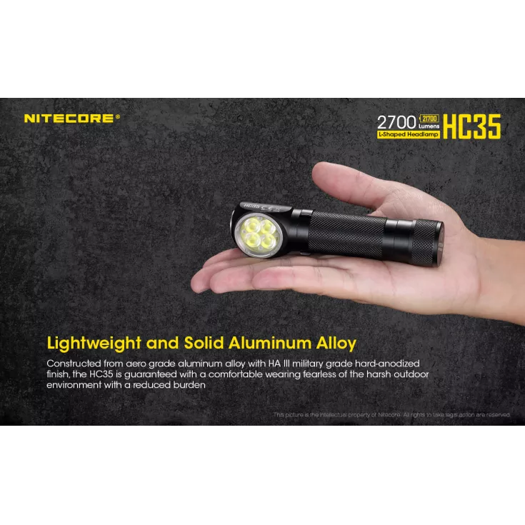 Nitecore HC35 - 2700 lumen Head Torch
