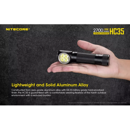 Nitecore HC35 - 2700 lumen Head Torch