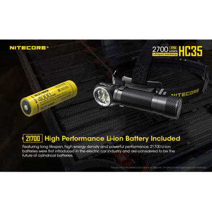 Nitecore HC35 - 2700 lumen Head Torch