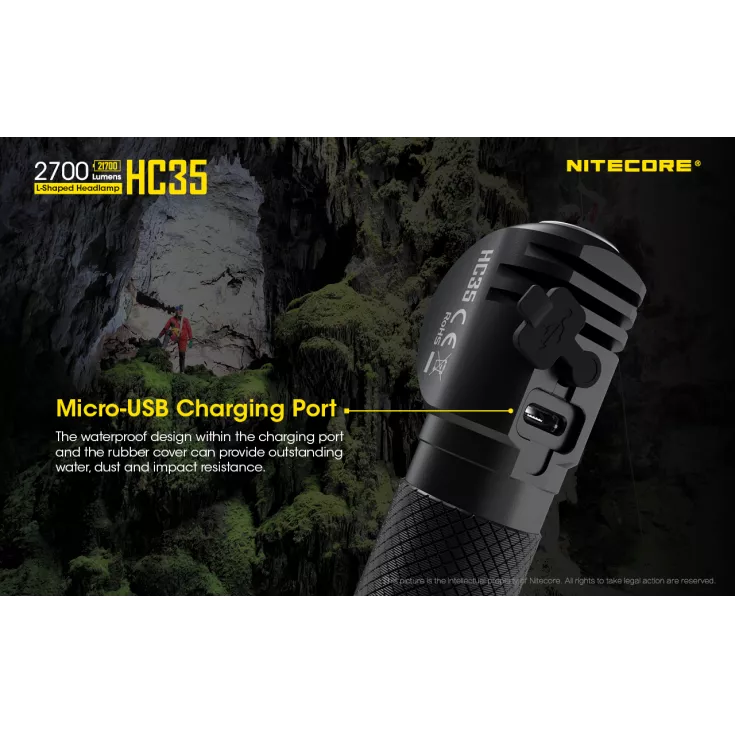 Nitecore HC35 - 2700 lumen Head Torch