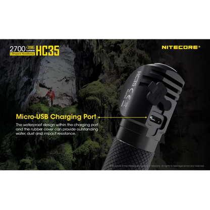Nitecore HC35 - 2700 lumen Head Torch