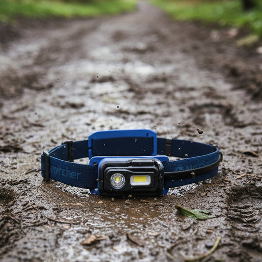 NightSearcher RunSafe – 500 Lumen Lightweight Running Head Torch