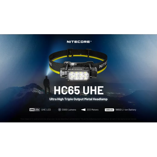 Nitecore HC65 UHE - 2000 Lumen Head Torch