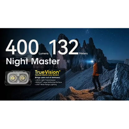 Nitecore NU25 MCT - 400 Lumen Head Torch